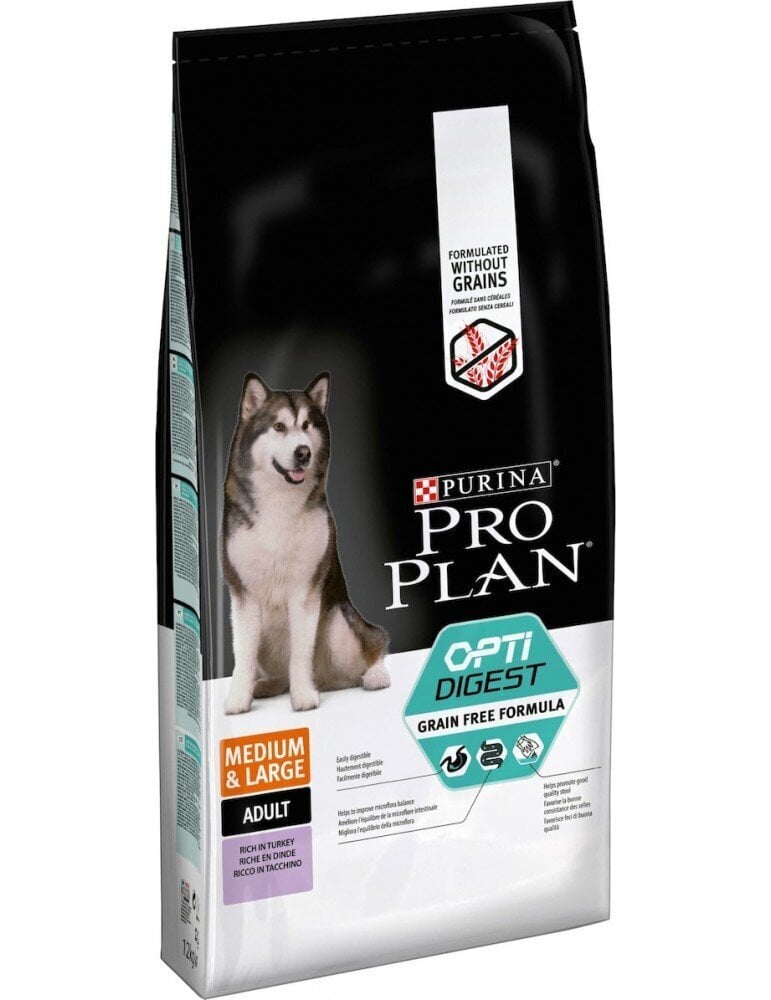 Purina Pro Plan Sensitive Digestion kuivtoit keskmist ja suurt tõugu koertele, 2,5 kg hind ja info | Koerte kuivtoit ja krõbinad | hansapost.ee