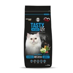 Biofeed kuivtoit kassile Tasty Cats Life Hairball Salmon, 1,5kg hind ja info | Kassi kuivtoit ja kassikrõbinad | hansapost.ee