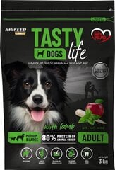 Biofeed kuivtoit koerale Tasty Life Medium and Large Lamb, 3kg price and information | Dry dog food and crisps | hansapost.ee