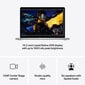 MacBook Pro 14" Apple M4 10C CPU, 10C GPU/16GB/512GB SSD/Silver/SWE MW2W3KS/A hind ja info | Sülearvutid | hansapost.ee