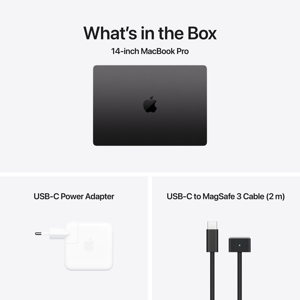 MacBook Pro 14" Apple M4 Pro 12C CPU, 16C GPU/24GB/512GB SSD/Space Black/INT MX2H3ZE/A цена и информация | Sülearvutid | hansapost.ee