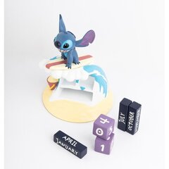 Вечный календарь Disney Stitch Surfer 3D цена и информация | Канцелярские товары | hansapost.ee