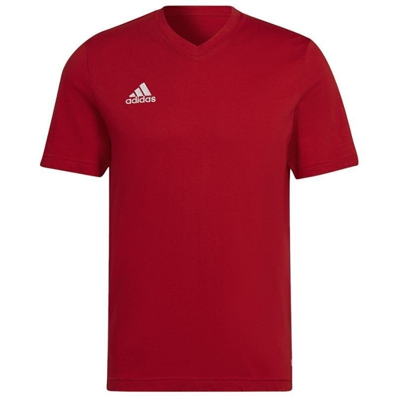 Meeste spordi t-särk Adidas Entrada 22 Tee M HC045, punane hind ja info | Spordiriided meestele | hansapost.ee