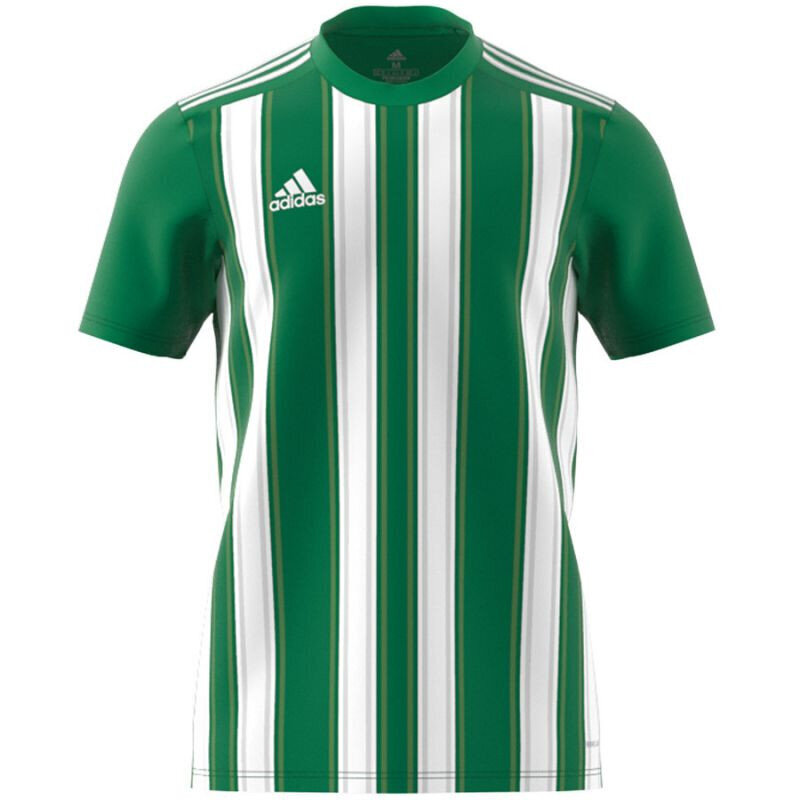 Meeste T-särk Adidas Striped 21 JSY M H35644, roheline hind ja info | T-särgid meestele | hansapost.ee