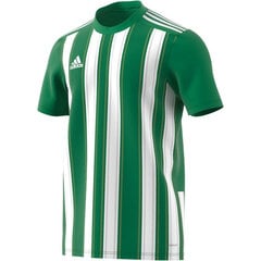 Футболка мужская Adidas Striped 21 JSY M H35644, зеленая цена и информация | Мужские футболки | hansapost.ee