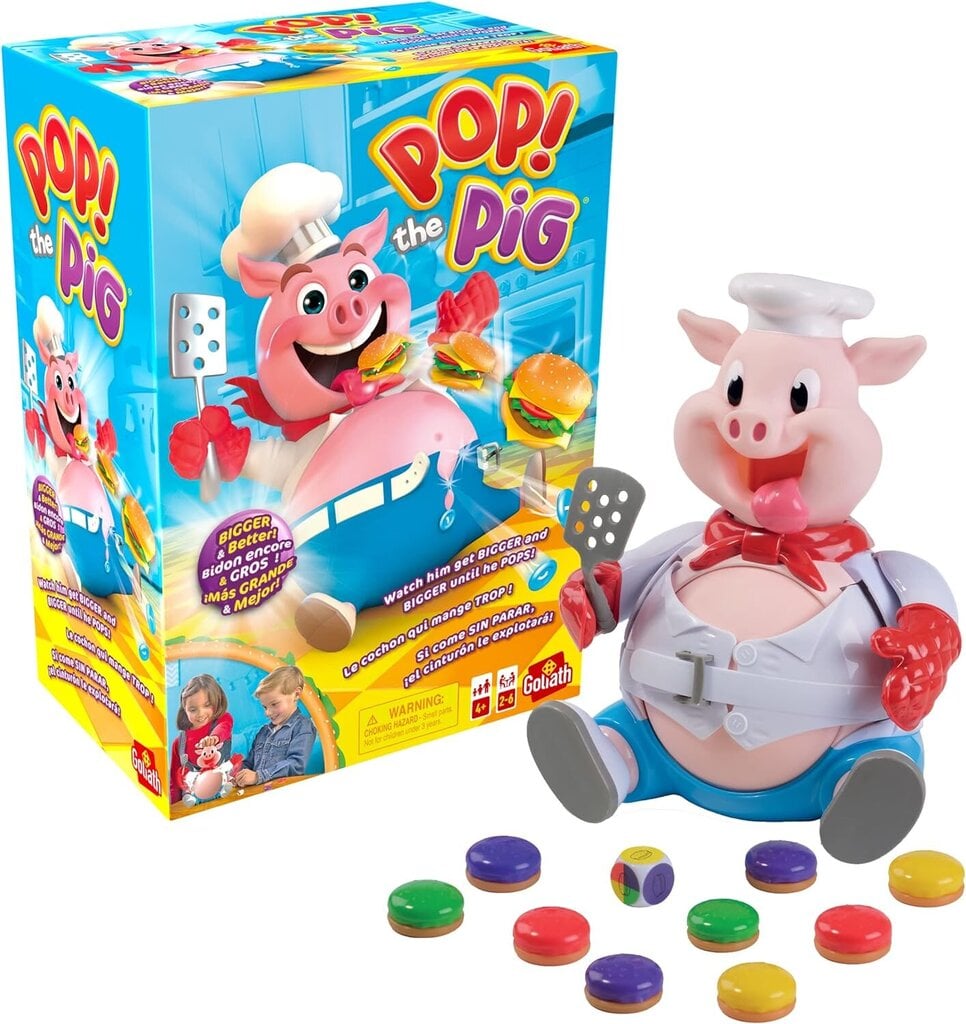 Pop the Pig Game, 330546.C06 hind ja info | Lauamängud ja mõistatused perele | hansapost.ee