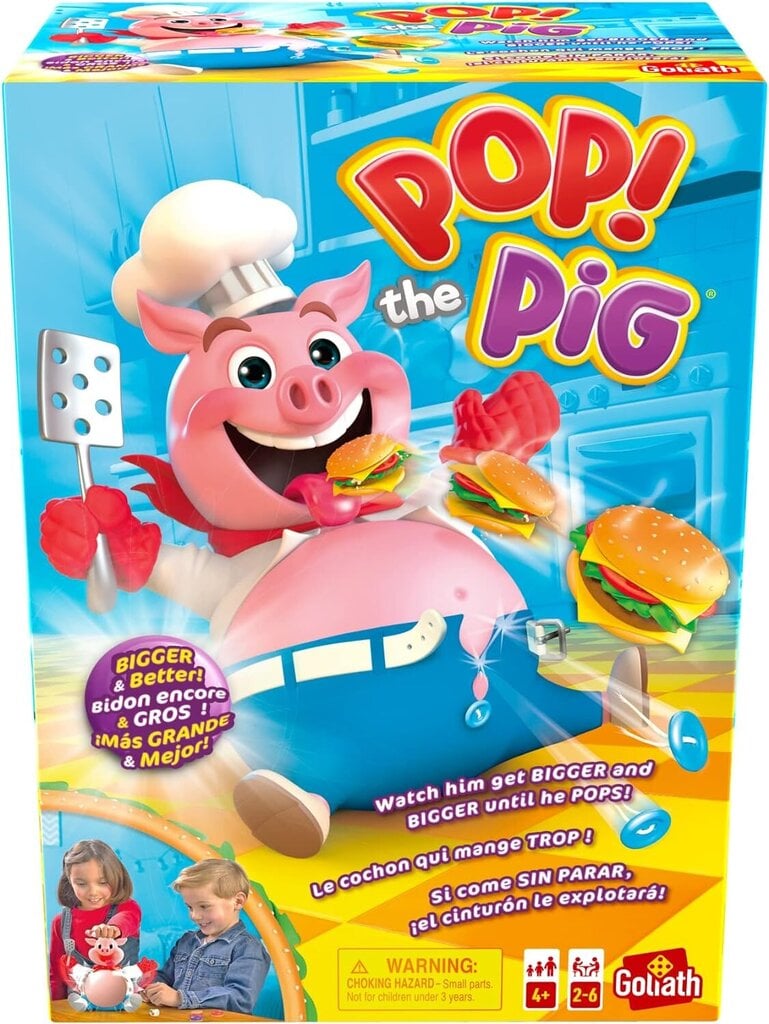 Pop the Pig Game, 330546.C06 hind ja info | Lauamängud ja mõistatused perele | hansapost.ee