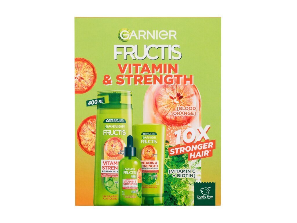 Šampoon Garnier Fructis Vitamin & Strength, 400 ml hind ja info | Šampoonid | hansapost.ee