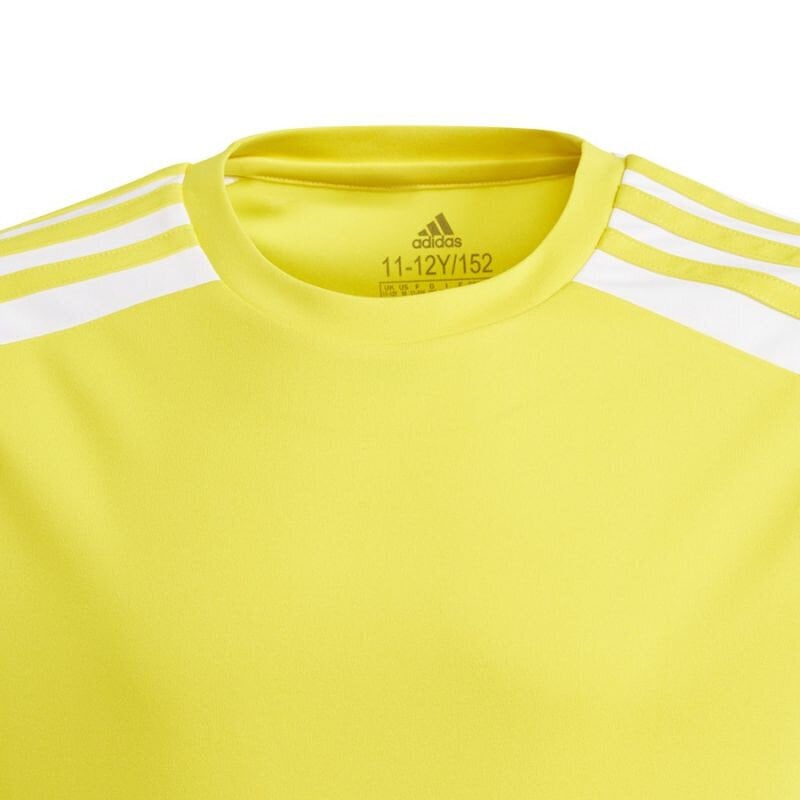 Laste T-särk Adidas Squadra 21 JSY Y Jr GN5744, kollane цена и информация | Särgid poistele | hansapost.ee