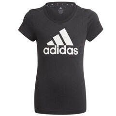 Детская футболка с коротким рукавом Adidas G BL T GN4069, чёрная цена и информация | Рубашки для мальчиков | hansapost.ee