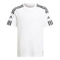 Laste T-särk Adidas Squadra 21 Jr GN5740, valge цена и информация | Särgid poistele | hansapost.ee