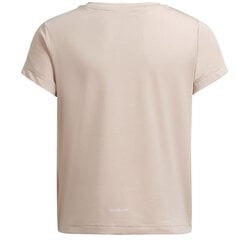 Футболка детская Adidas Primegreen Aeroready Tee Jr H26610, розовая цена и информация | Рубашки для мальчиков | hansapost.ee