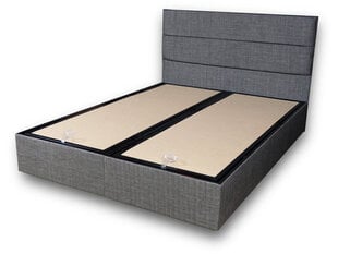 Voodi Asir Silver 140 x 190 cm, hall price and information | Beds | hansapost.ee