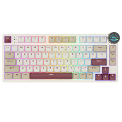 ROYAL KLUDGE N80 Rosy Clouds, Red Switch, US hind ja info | Klaviatuurid | hansapost.ee