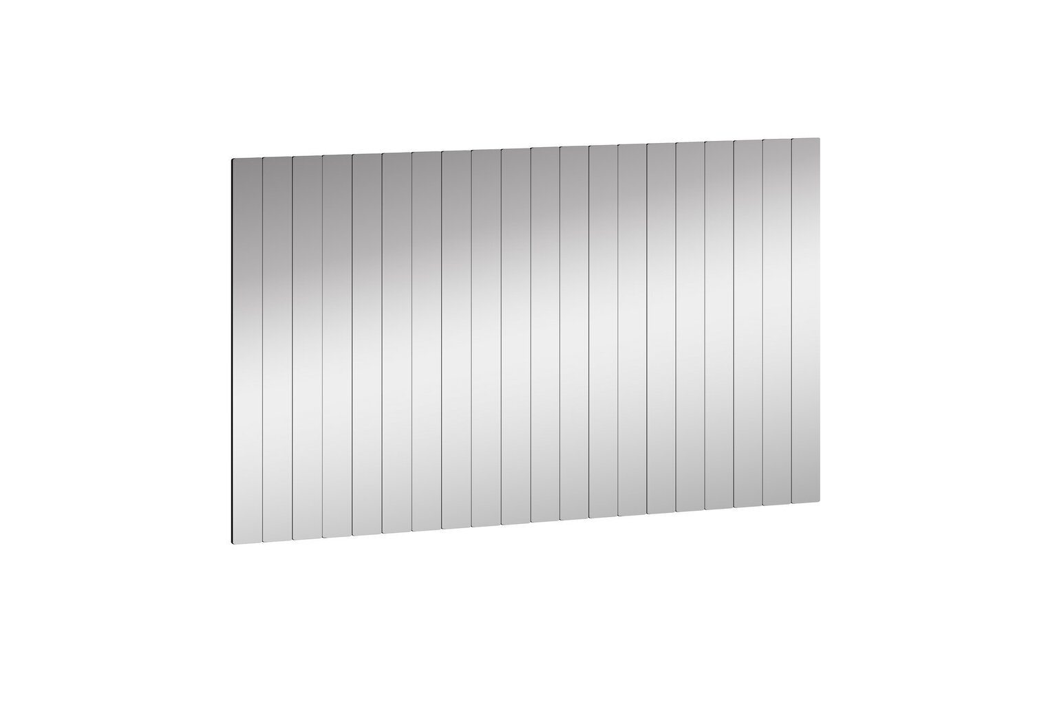 Peegel Asir Rectangular Stripe, 100x40 cm, hõbedane цена и информация | Peeglid | hansapost.ee