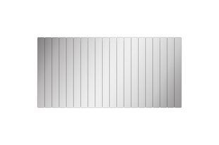 Зеркало Asir Rectangular Stripe, 100x40 см, серебристое цена и информация | Зеркальца | hansapost.ee