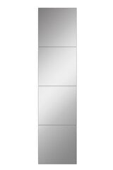 Peegel Asir Rectangular, 40x160 cm, hõbedane price and information | Mirrors | hansapost.ee