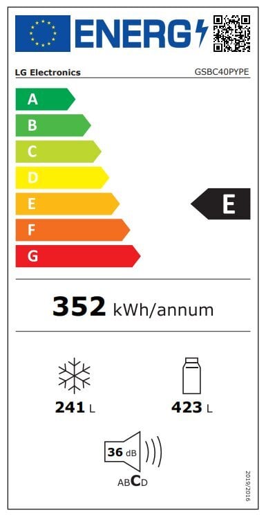 LG GSBC40PYPE hind ja info | Külmkapid-külmikud | hansapost.ee