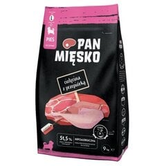 Сухой корм Pan Mięsko для щенков, с телятиной и перепелкой, 9 кг цена и информация | Сухой корм для собак | hansapost.ee