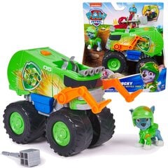 Paw Patrol Rescue Wheels мусоровоз + фигурка Rocky цена и информация | Игрушки для мальчиков | hansapost.ee