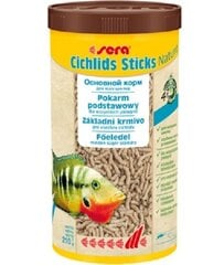 Корм для рыб Sera Cichlids Sticks, 1000 мл цена и информация | Корм для рыб | hansapost.ee