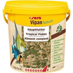 Kalatoit Sera Vipan Nature 10000ml (2kg) hind ja info | Kalade toit | hansapost.ee