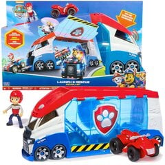 Stardi- ja päästeauto + Ryder Paw Patrol Big Patrolman neljajalgne ja liikuv kuju hind ja info | Mänguasjad poistele | hansapost.ee