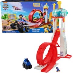 Трасса Paw Patrol Super Loop Base, 106 см цена и информация | Игрушки для мальчиков | hansapost.ee