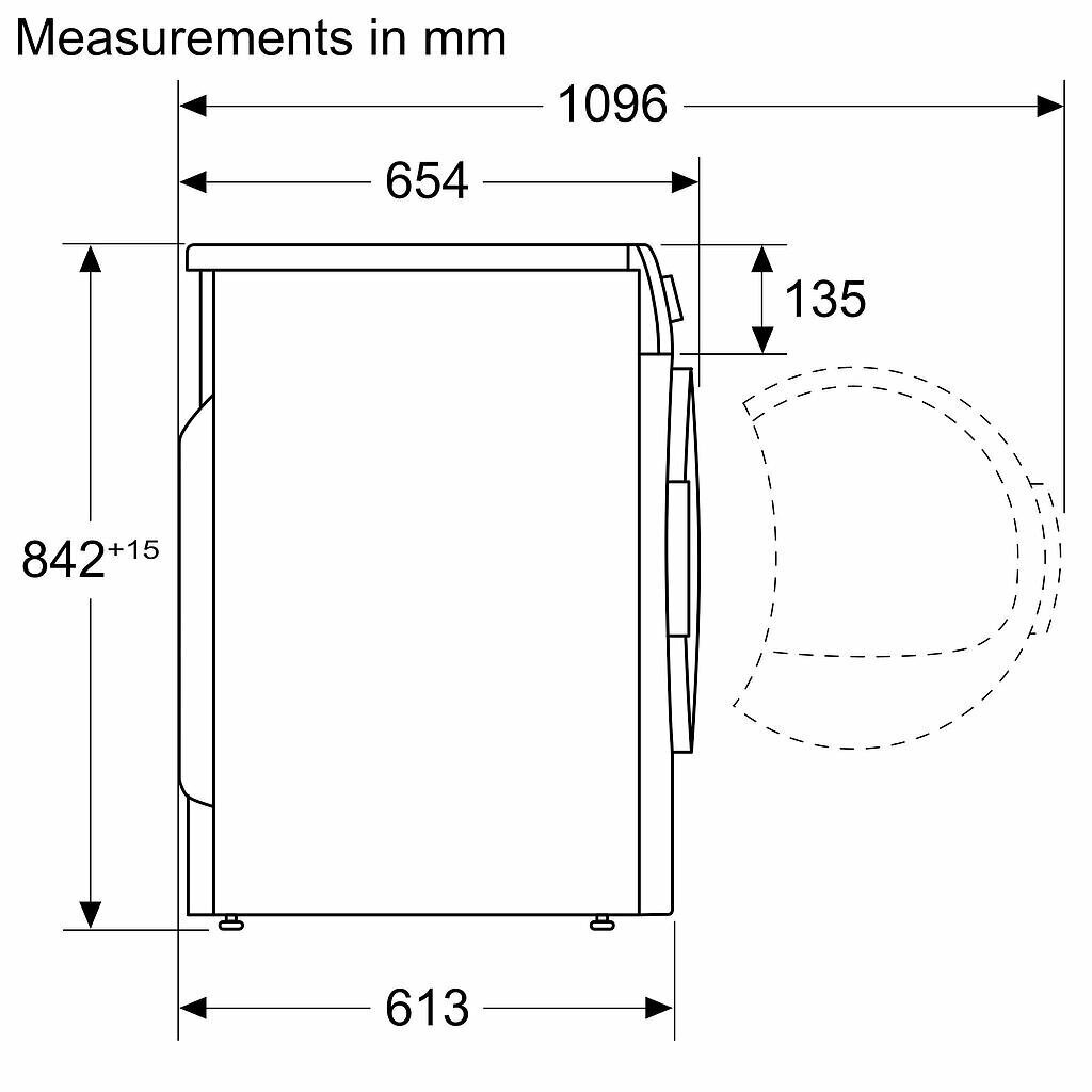 Bosch WTH83V0LSN цена и информация | Pesukuivatid | hansapost.ee