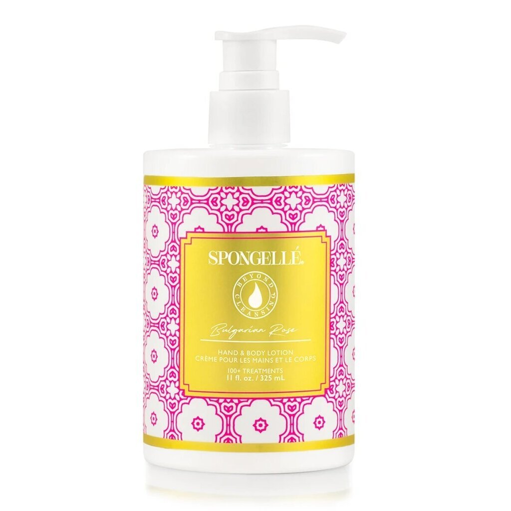 Keha- ja kätekreem Spongelle Bulgarian Rose hand & body lotion, 325 ml hind ja info | Kehakreemid, kehaõlid ja losjoonid | hansapost.ee