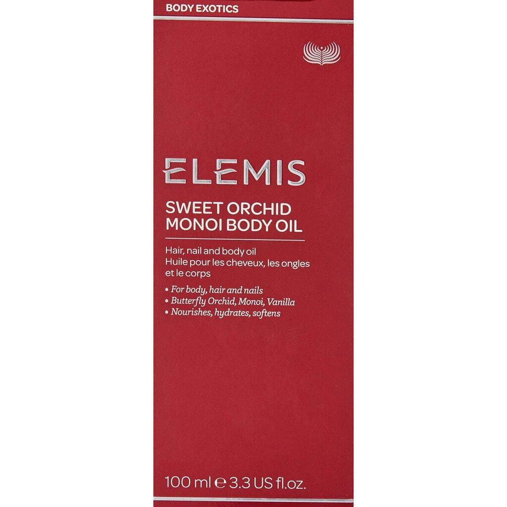 Kehaõli Elemis Sweet Orchid body oil, 100 ml hind ja info | Kehakreemid, kehaõlid ja losjoonid | hansapost.ee