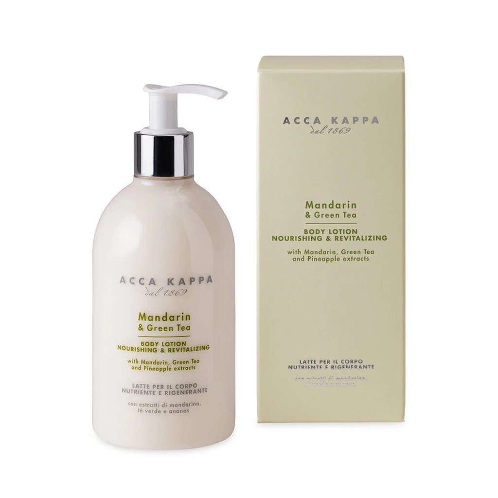 Kehakreem Acca Kappa Mandarin & Green Tea body lotion, 300 ml hind ja info | Kehakreemid, kehaõlid ja losjoonid | hansapost.ee