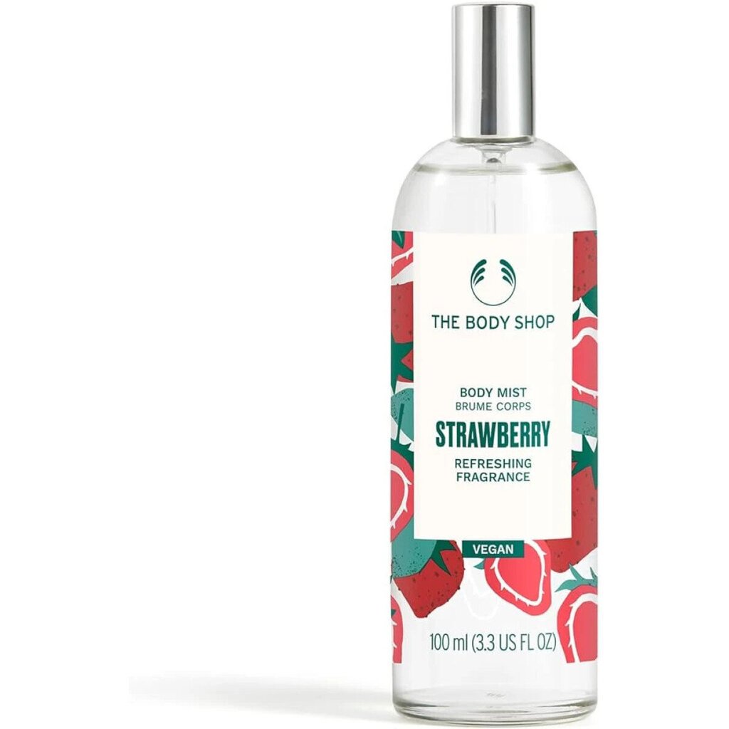 Kehasprei The Body Shop Strawberry body mist, 100 ml цена и информация | Kehakreemid, kehaõlid ja losjoonid | hansapost.ee