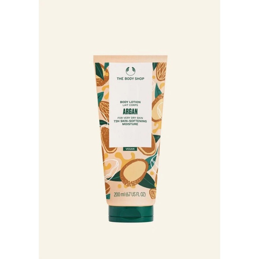 Kehakreem The Body Shop Argan body lotion, 200 ml hind ja info | Kehakreemid, kehaõlid ja losjoonid | hansapost.ee