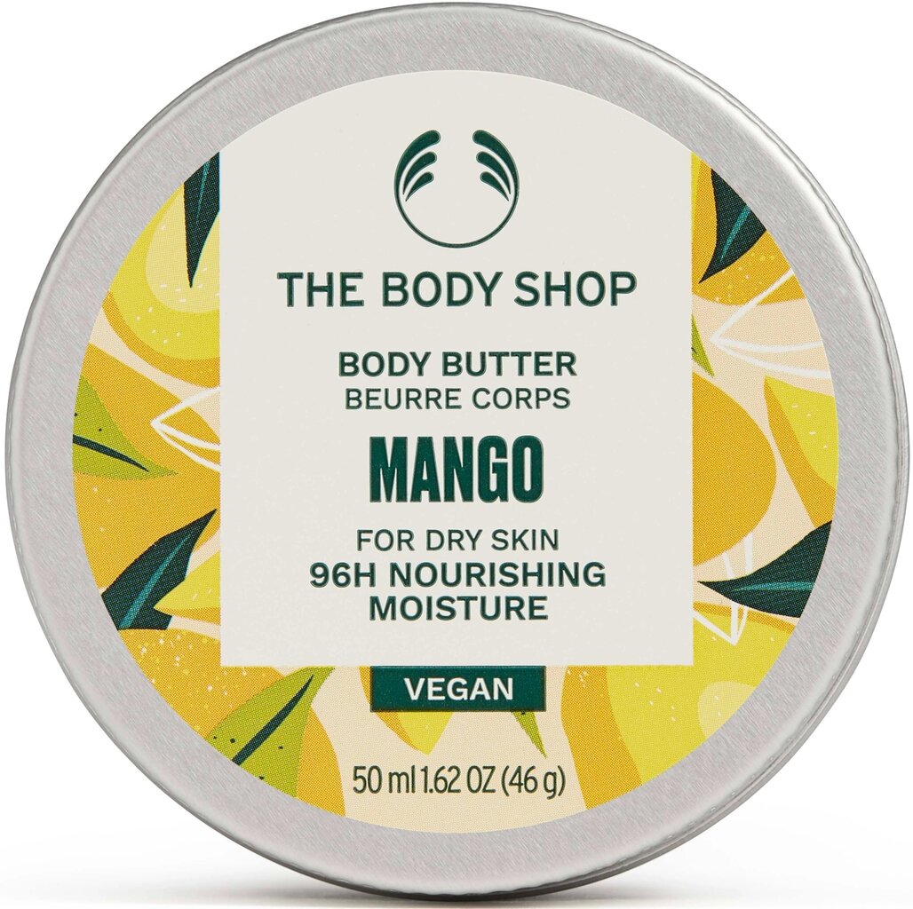 Kehavõi The Body Shop Mango Body Butter, 50 ml hind ja info | Kehakreemid, kehaõlid ja losjoonid | hansapost.ee