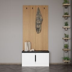 Esikukomplekt Asir Noah 8323, valge price and information | Hallway sets | hansapost.ee