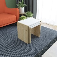 Diivanilaud Asir Nora, valge price and information | Coffee tables | hansapost.ee