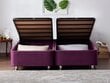 Voodi Asir Purple Double 200x200 cm, lilla hind ja info | Voodid | hansapost.ee