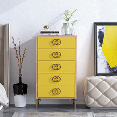 Kummut Asir Nice, kollane price and information | Chests of drawers | hansapost.ee