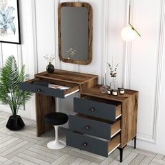 Tualettlaud Asir Lizbon 543, pruun/hall price and information | Makeup tables | hansapost.ee