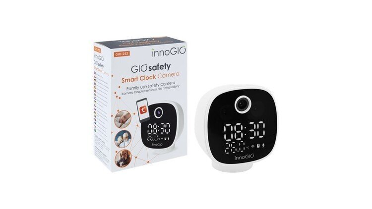 Beebimonitor Innogiò GIOsafety Smart Clock GIO-252 цена и информация | Beebimonitorid | hansapost.ee