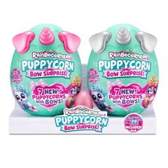 Набор плюшевых игрушек RAINBOCORNS Sparkle Heart Surprise Combo, серия 6, Puppycorn Surprise Bow, 9275, 2 шт. цена и информация |  Мягкие игрушки | hansapost.ee