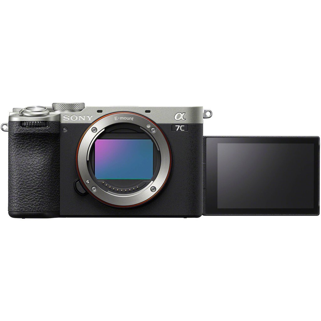 Sony A7C II korpus (hõbedane) | (ILCE-7CM2/S) | (α7C) | (Alpha 7C II) цена и информация | Fotoaparaadid | hansapost.ee