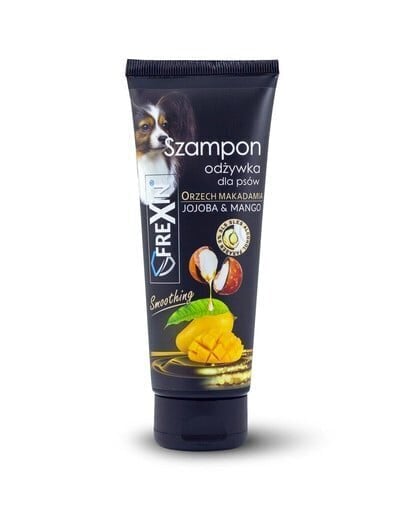 Šampoon koertele Frexin Jojoba&Mango 2in1, 220 g hind ja info | Hooldus/grooming | hansapost.ee