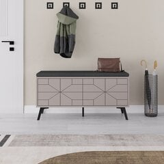 Kingakapp Asir Dune Bench, pruun price and information | Shoe cupboards, shoe racks | hansapost.ee