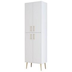 Kingakapp Asir Berlin A, valge/kuldne price and information | Shoe cupboards, shoe racks | hansapost.ee