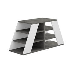 Kingakapp Asir Pyramid Shoe Bench, hall/valge price and information | Shoe cupboards, shoe racks | hansapost.ee