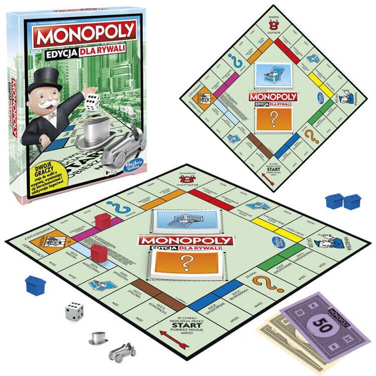 Mäng Monopoly Rival Edition, inglise keeles цена и информация | Lauamängud ja mõistatused perele | hansapost.ee