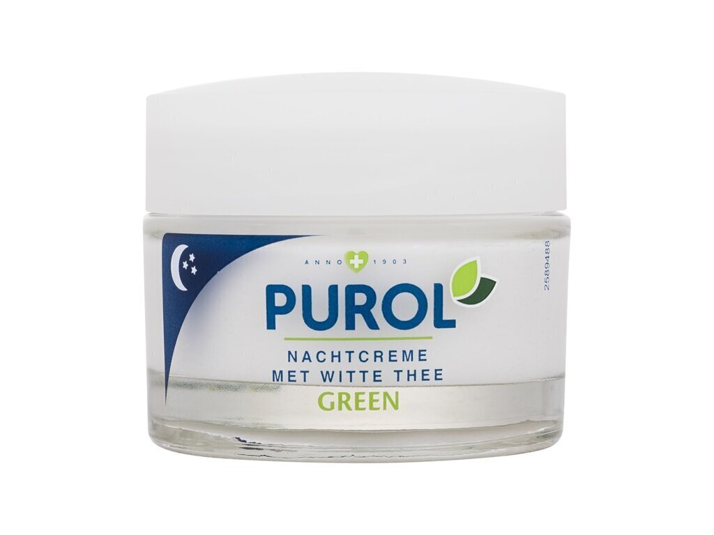 Öökreem Purol Green Nachtcreme naistele, 50 ml hind ja info | Näokreemid | hansapost.ee