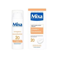 Mixa kremas nuo tamsių dėmių SPF 20 (kremas nuo tamsių dėmių) 50 ml цена и информация | Кремы для лица | hansapost.ee